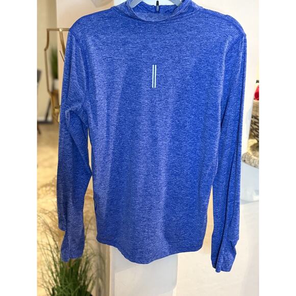 Nike Womens Element 1/2 Zip Running Top Blue Size M 6-10 - Picture 6 of 6